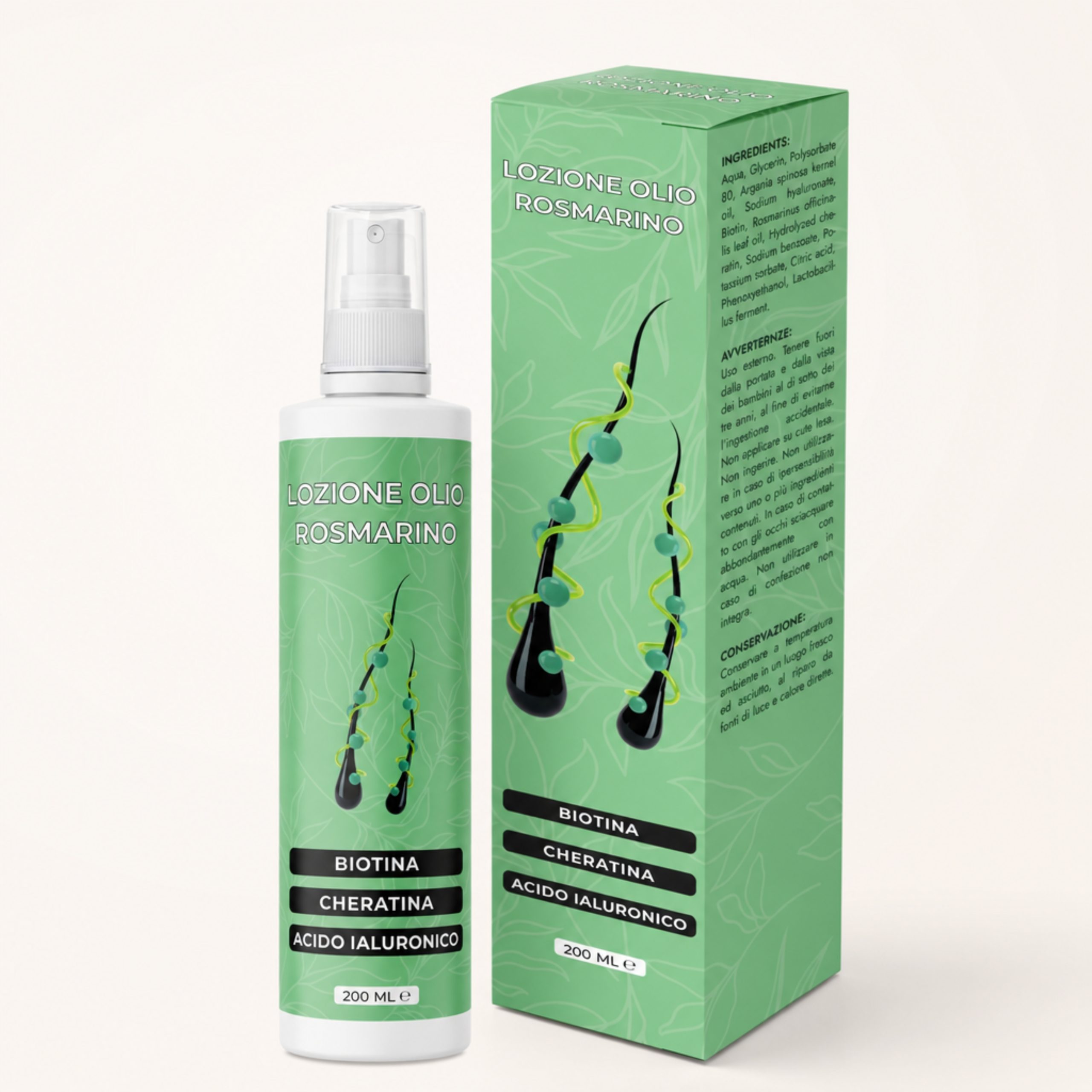 Capelli più Forti e Folti in 30 Giorni con l'Olio di Rosmarino